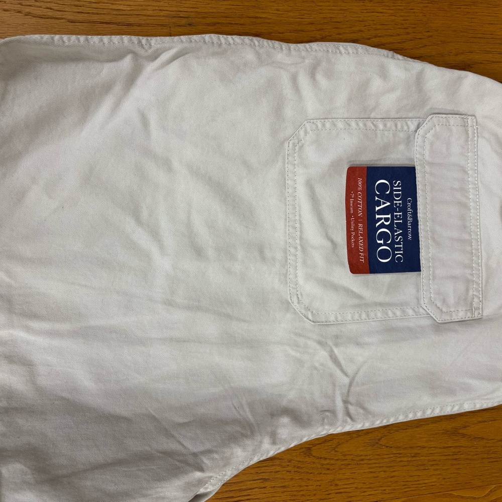 New men’s Croft and barrow cargo shorts